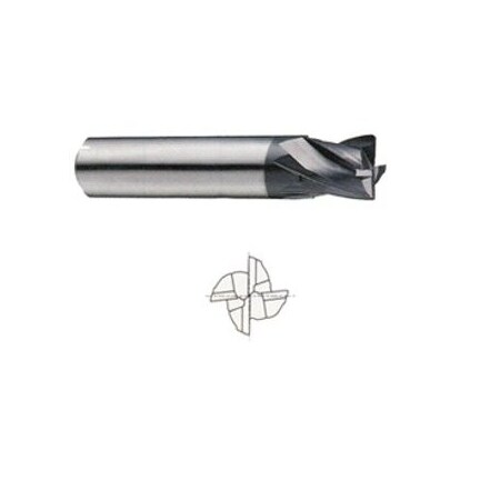 Yg-1 Tool V7 Mill Steel 4 Flute Regular Length Flat Carbide End Mill EMD47030